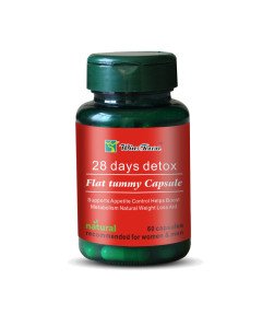28 Days Detox Flat Tummy Capsules,60 Count