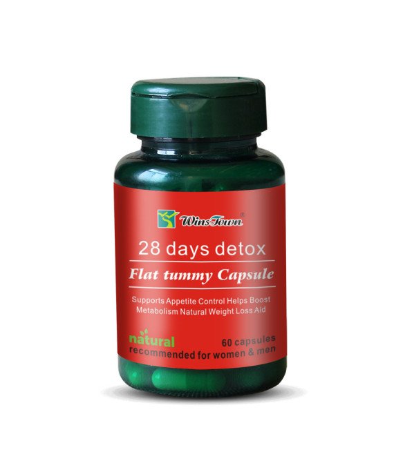 28 Days Detox Flat Tummy Capsules,60 Count