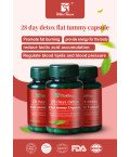 28 Days Detox Flat Tummy Capsules,60 Count