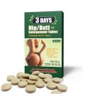3 DAYS Hip Butt Enlargement Tablet Abundant Buttocks,20 Pills