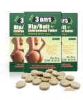 3 DAYS Hip Butt Enlargement Tablet Abundant Buttocks,20 Pills