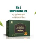 3in1 Natural Herbal Tea Anti-hyperlipidemic Anti-hypertensive Anti-hyperglycemia Tea