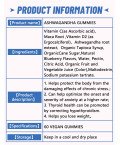 2 Pack Ashwagandha Gummies for Immune Support,120 Count