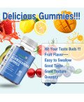 2 Pack Ashwagandha Gummies for Immune Support,120 Count