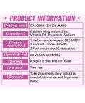 Calcium & Vitamin D3 Gummies 60 Gummies