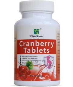 Cranberry Tablet with Vitamin C,Support Urinary Tract Health