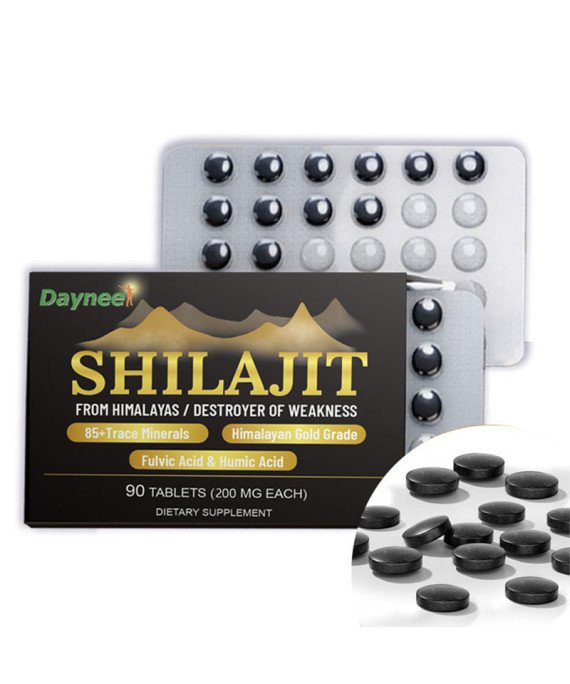 Black Lotus Pure Shilajit Tablets,Supplement for Energy,90 Counts