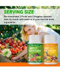 WINSTOWN SIMPLY FRUITS & VEGGIES 90 Capsules 2-Pack