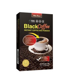 Wins Town Black Coffee Instant Mix Powder- Weight Loss Coffee 3g x 10 Sachets