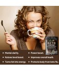KETO COFFEE  Natural MCT Instant coffee 100g