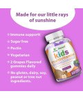 WINSTOWN Kids Multivitamin 60 Gummies Grapes Flavor