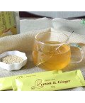 Lemon Ginger Tea Support Healthy Digestion,15 Herbal Tea Bags