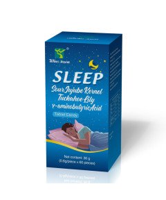 SLEEP Sour Jujube Kernel Tuckahoe Lily Aminobutyric Acid Tablet Candy,36g