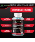 Weight Gain Creatine Monohydrate Gummies 4g 35 Count