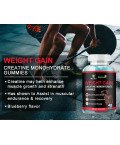 Weight Gain Creatine Monohydrate Gummies 4g 35 Count